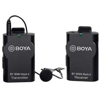 Wireless Audio Systems - Boya Microphone Wireless BY-WM4 Mark II for DSLR and Smartphone - quick order from manufacturer