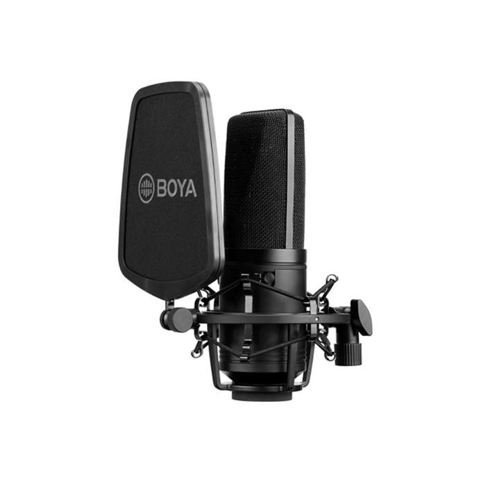Podcast Microphones - Boya Large-Diaphragm Condenser Microphone BY-M1000 - quick order from manufacturer