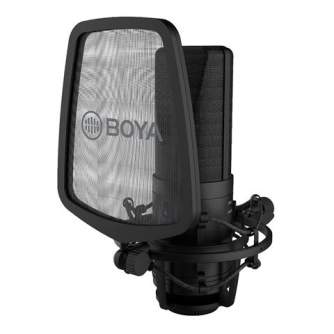 Podcast Microphones - Boya Large-Diaphragm Condenser Microphone BY-M1000 - quick order from manufacturer