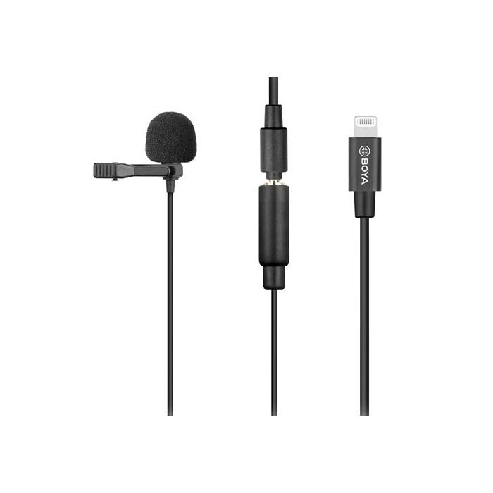 Lavalier Microphones - Boya Clip-on Lavalier Microphone BY-M2 for iOS - buy today in store and with delivery