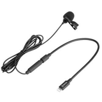 Lavalier Microphones - Boya Clip-on Lavalier Microphone BY-M2 for iOS - buy today in store and with delivery