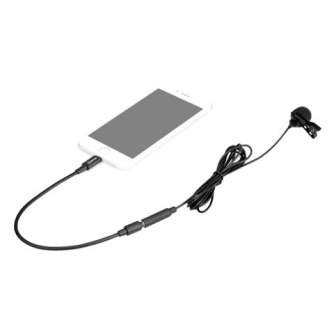 Lavalier Microphones - Boya Clip-on Lavalier Microphone BY-M2 for iOS - buy today in store and with delivery