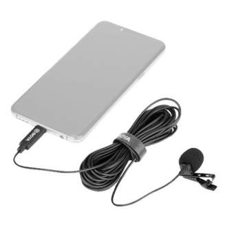 Piespraužamie mikrofoni (Lavalier) - Boya Clip-on Lavalier Microphone BY-M3 for USB-C Android & iPhone 15 - ātri pasūtīt no ražotāja