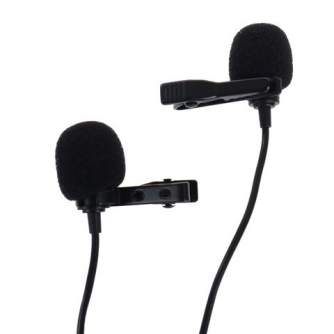 Lavalier Microphones - Boya Dual Clip-on Lavalier Microphone BY-M3D for USB-C Android & iPhone 15 - quick order from manufacturer