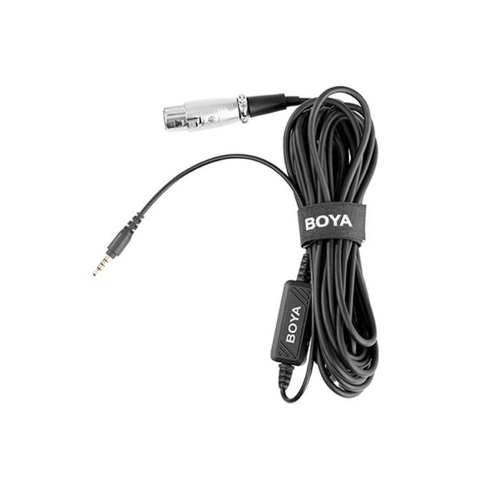 Audio vadi, adapteri - Boya XLR to 3.5 mm TRS Connector BY-BCA6 - perc šodien veikalā un ar piegādi