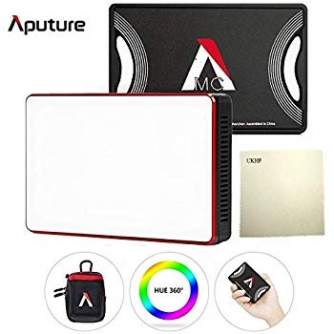 On-camera LED light - Aputure Amaran AL-MC RGBWW Mini On Camera LED light 3200K-6500K CRI TLCI 96+ HSI Mode Magnetic APP - quick order from manufacturer