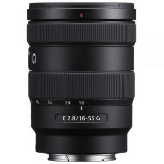 Mirrorless Lenses - Sony E 16-55 mm F2.8 G Lens - quick order from manufacturer