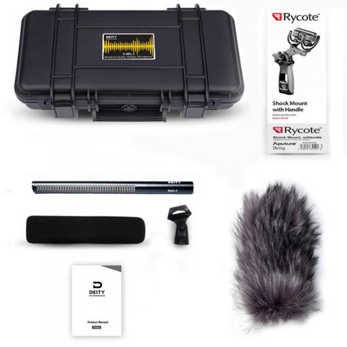 Shotgun Microphone - DEITY S-MIC 2 Shotgun Microphone Location Kit - quick order from manufacturer