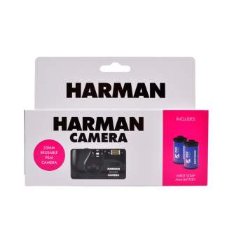 Больше не производится - Набор многоразовых фотоаппаратов Harman 35 мм filmu camera ar 2 filmām