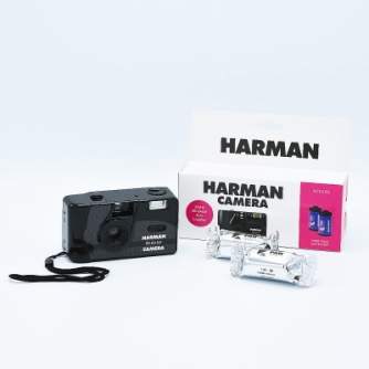 Больше не производится - Набор многоразовых фотоаппаратов Harman 35 мм filmu camera ar 2 filmām