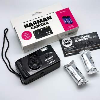 Больше не производится - Набор многоразовых фотоаппаратов Harman 35 мм filmu camera ar 2 filmām