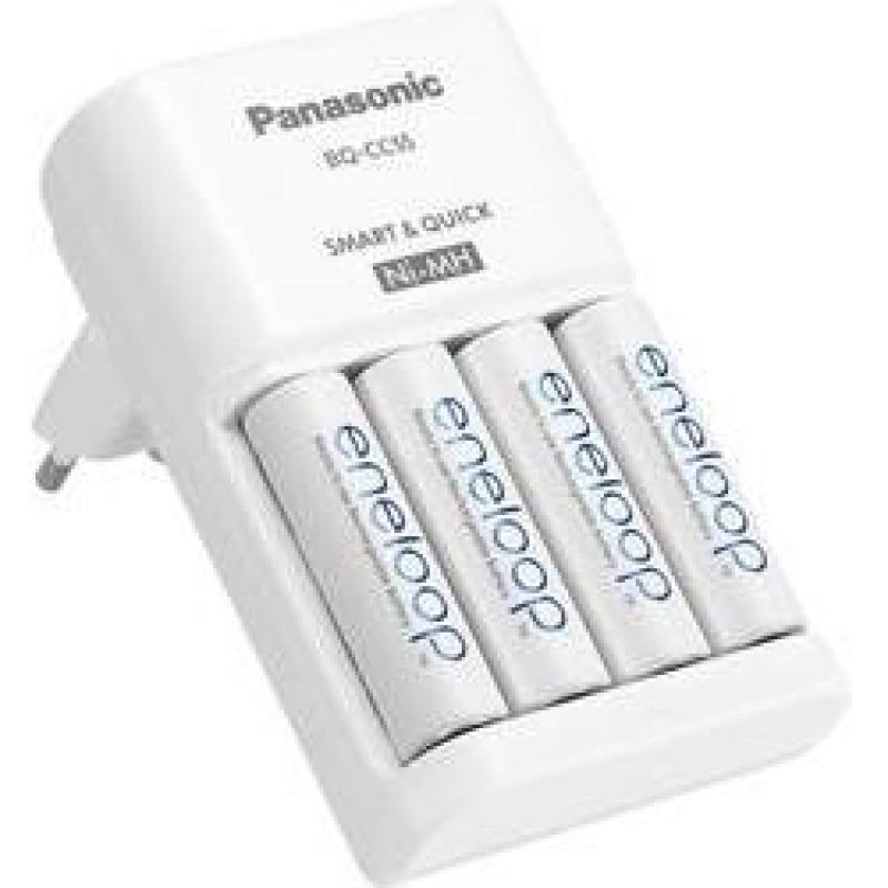 Panasonic Batteries Panasonic Eneloop Charger Bq-cc55 + 4x1900 K