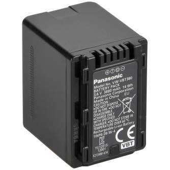 Camera Batteries - Panasonic Battery VW-VBT380E-K for Camcorders - quick order from manufacturer