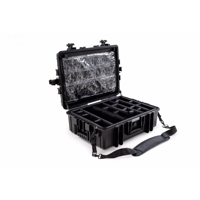 Cases - BW OUTDOOR CASES TYPE 6500 WITH MEDICAL EMERGENCY KIT, BLACK 6500/B/MED - quick order from manufacturer