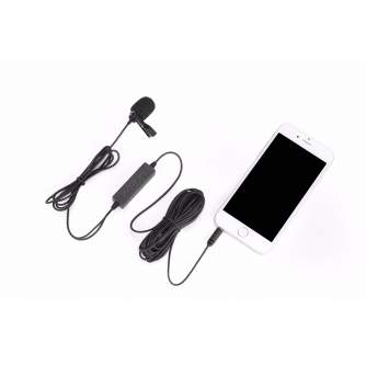 Lavalier Microphones - SARAMONIC LAVMICRO-S STEREO LAVALIER MICROPHONE w TRRS connector for smartphones - buy today in store and with delivery