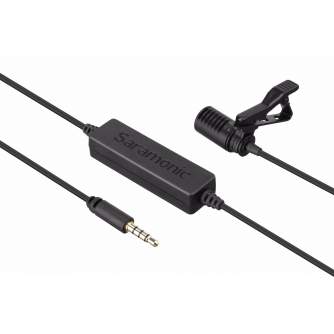 Lavalier Microphones - SARAMONIC LAVMICRO-S STEREO LAVALIER MICROPHONE w TRRS connector for smartphones - buy today in store and with delivery