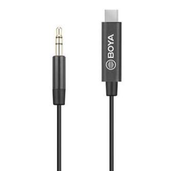 Audio cables, adapters - Boya Universal Adapter BY-K2 3.5mm TRS to USB-C - quick order from manufacturer