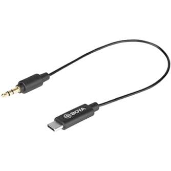 Audio cables, adapters - Boya Universal Adapter BY-K2 3.5mm TRS to USB-C - quick order from manufacturer