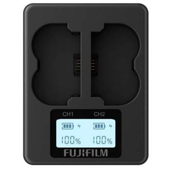 Kameras bateriju lādētāji - Fujifilm BC-W235 Dual Battery Charger for NP-W235 for X-T5 X-T4 new - быстрый заказ от производителя