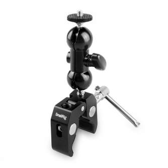 Rigu aksesuāri - SmallRig Super Clamp with Ball Head Arm - perc šodien veikalā un ar piegādi