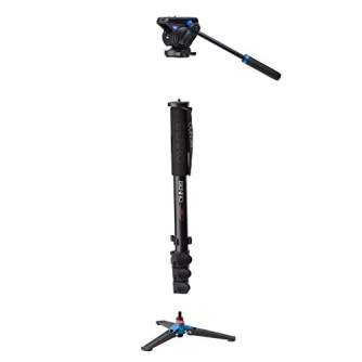 Monopodi - Benro A48FDS4 video monopod with head - быстрый заказ от производителя