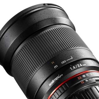 Discontinued - Walimex pro 24/1.4 DSLR Canon EF black