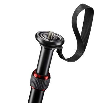 Discontinued - Walimex Mantona travel tripod DSLM with ball head, red