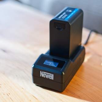 Chargers for Camera Batteries - Newell Ultra Fast charger for NP-F, NP-FM batteries - quick order from manufacturer