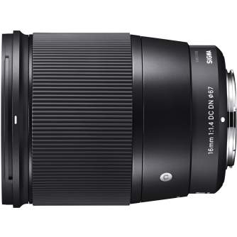 Mirrorless Lenses - Sigma 16mm f/1.4 DC DN Contemporary lens for Canon EF-M - быстрый заказ от производителя