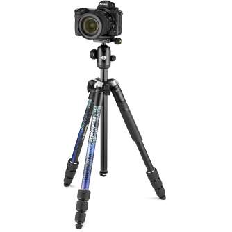 Photo Tripods - Manfrotto tripod kit Element MII MKELMII4BL-BH, blue MKELMII4BL-BH - quick order from manufacturer