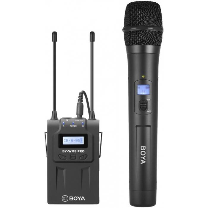 Vocal Microphones - Boya microphone BY-WM8 Pro-K3 Kit UHF Wireless BY-WM8 Pro-K3 - quick order from manufacturer