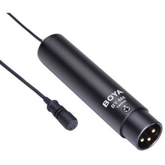 Lavalier Microphones - Boya microphone BY-M4C Cardioid XLR Lavalier BY-M4C - quick order from manufacturer