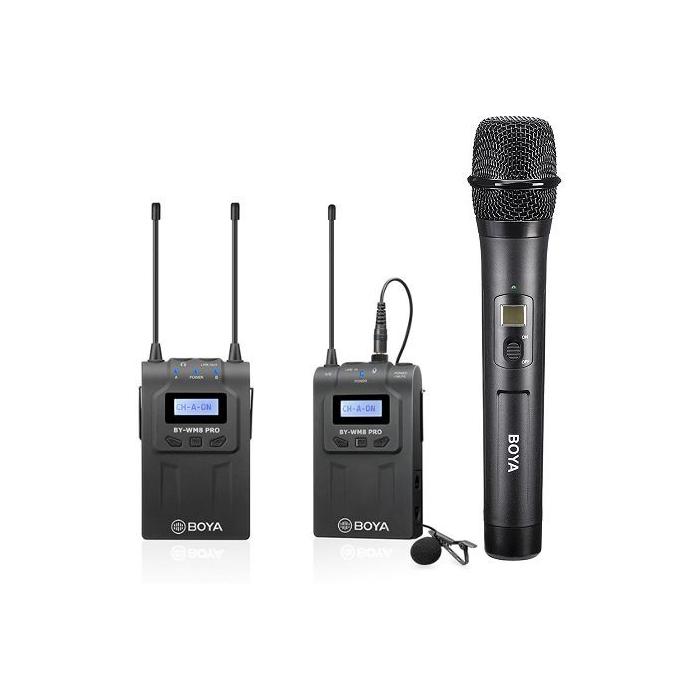 Микрофоны для вокала - Boya microphone BY-WM8 Pro-K4 Kit UHF Wireless BY-WM8 Pro-K4 - быстрый заказ от производителя