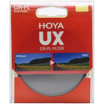 Поляризационные фильтры - Hoya Filters Hoya filter circular polarizer UX 62mm - быстрый заказ от производителя