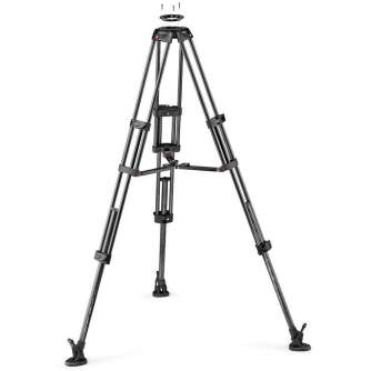 Video Tripods - Manfrotto CF Twin MS Carbon Fiber Video Tripod 14727 - quick order from manufacturer