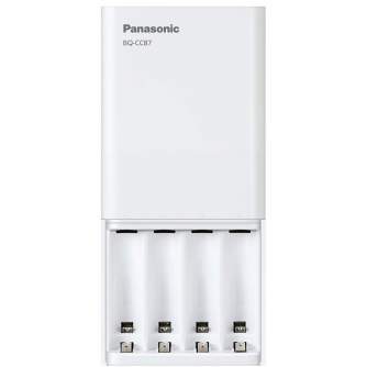 Vairs neražo - Panasonic Batteries Panasonic eneloop lādētājs BQ-CC87USB