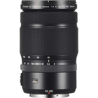 Mirrorless Lenses - FUJIFILM GF 45-100mm f/4 R LM OIS WR Lens - quick order from manufacturer