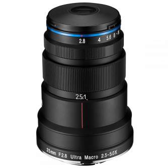 Mirrorless Lenses - Laowa 25mm f/2,8 Ultra Macro 2,5-5x for Sony E - quick order from manufacturer