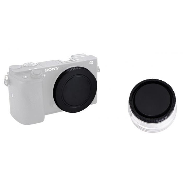 Objektīvu vāciņi - Sony E-Mount Camera and Lens Cover Set ALC-B1EM ALC-R1EM - ātri pasūtīt no ražotāja