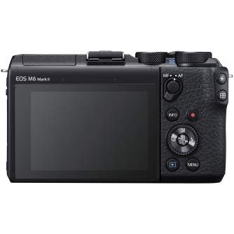 Discontinued - Canon EOS M6 Mark II + 15-45mm IS STM (Black)