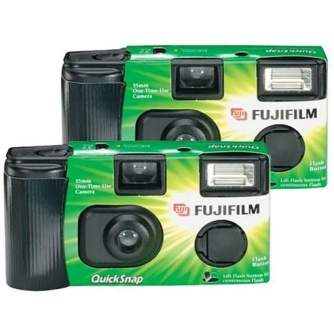 Film Cameras - Fujifilm Quicksnap x2 double pack 400 X-TRA Flash 400/135/27 - buy today in store and with delivery