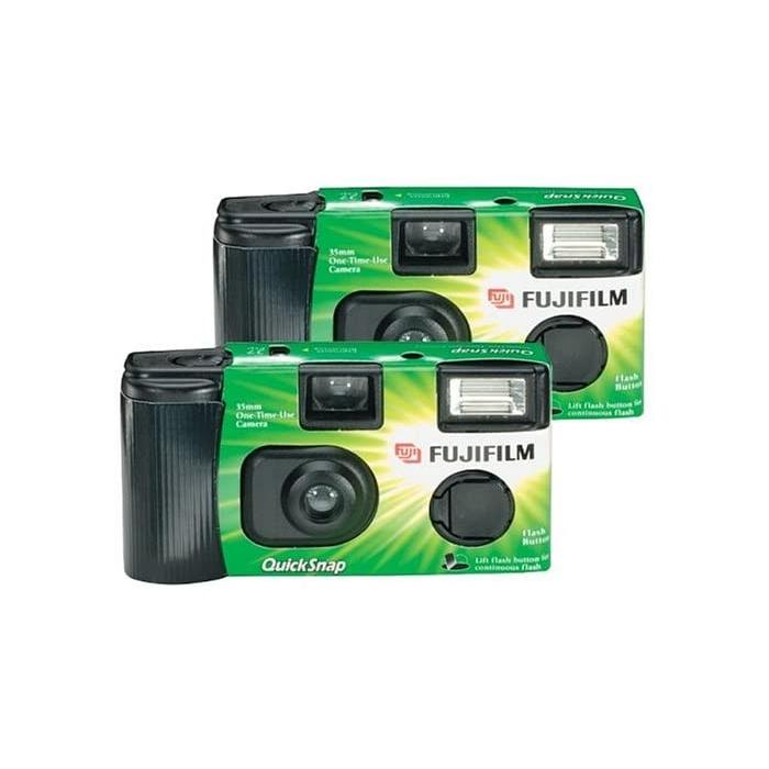 Film Cameras - Fujifilm Quicksnap x2 double pack 400 X-TRA Flash 400/135/27 - buy today in store and with delivery