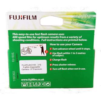 Film Cameras - Fujifilm Quicksnap x2 double pack 400 X-TRA Flash 400/135/27 - buy today in store and with delivery