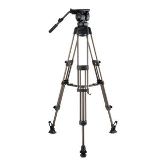 Video Tripods - Libec LX10M Video Tripod Kit with Middle Strut & Rubber Feet - quick order from manufacturer