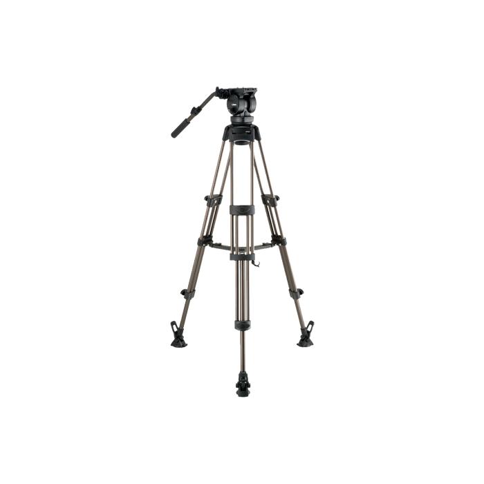 Video Tripods - Libec LX10M Video Tripod Kit with Middle Strut & Rubber Feet - quick order from manufacturer