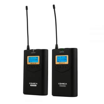 Bezvadu audio sistēmas - Ikan Wireless Microphone System & One Receiver (CoMica CVM-WM100) - быстрый заказ от производителя