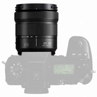 Mirrorless Lenses - Panasonic Pro Panasonic LUMIX S Ultra wide angle zoom 20-60mm / F3.5-5.6 (S-R2060E) - quick order from manufacturer