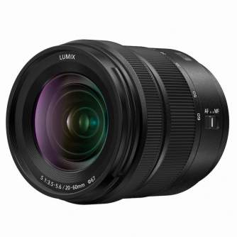 Mirrorless Lenses - Panasonic Pro Panasonic LUMIX S Ultra wide angle zoom 20-60mm / F3.5-5.6 (S-R2060E) - quick order from manufacturer