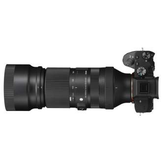 Objektīvi bezspoguļa kamerām - Sigma 100-400mm 5-6,3 DG DN OS [C] Sony-E (750965) Contemporary - perc šodien veikalā un ar piegādi