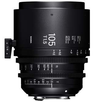 CINEMA Video objektīvi - Sigma FF High Speed Prime 105 mm T1.5 EF-Mount - ātri pasūtīt no ražotāja